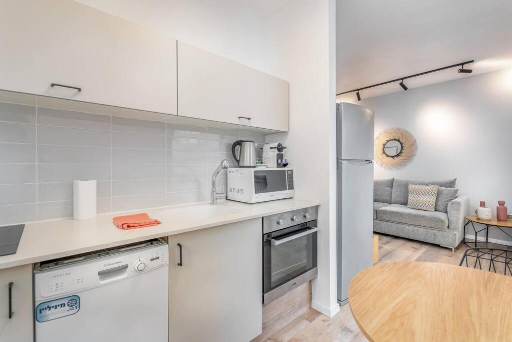 Bograshov Area - Cosy Apart' Hotel Close To The Beach 텔아비브 외부 사진