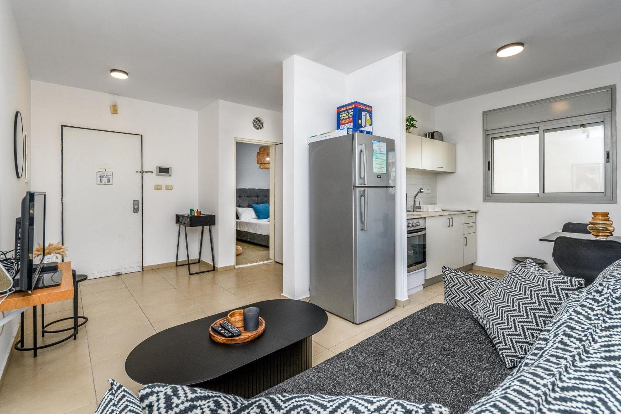 Bograshov Area - Cosy Apart' Hotel Close To The Beach 텔아비브 외부 사진